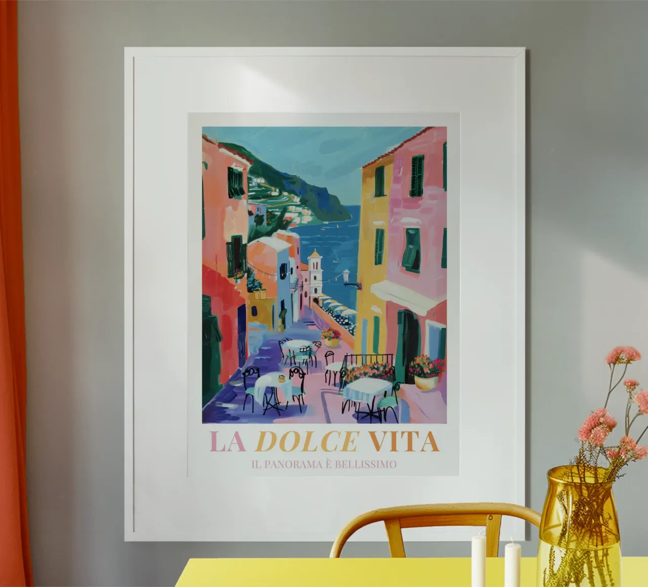 Lago di Como Italia poster da Bella Studio