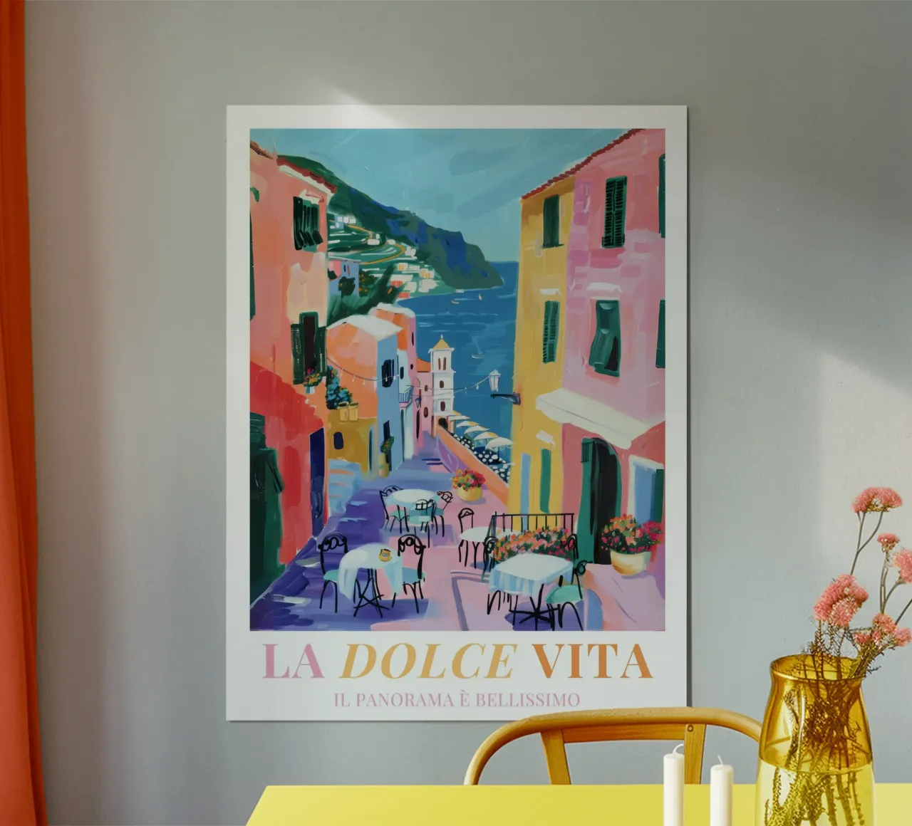 Lago di Como Italia poster da Bella Studio