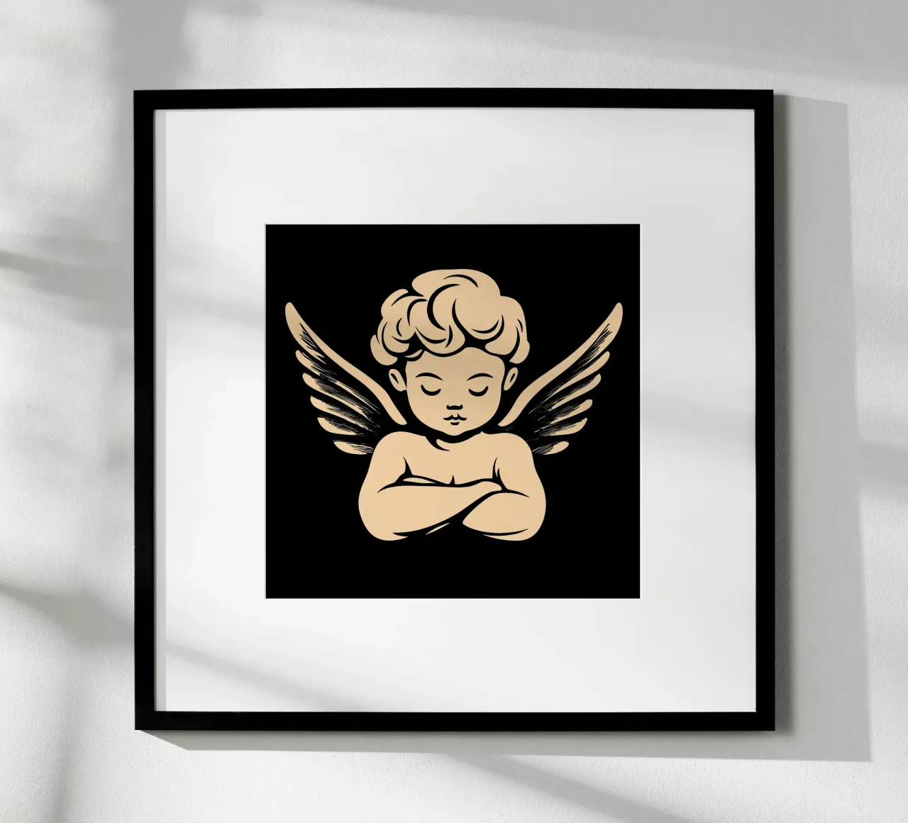 Putto | Il piccolo angelo veglia su di te poster da Autofocus