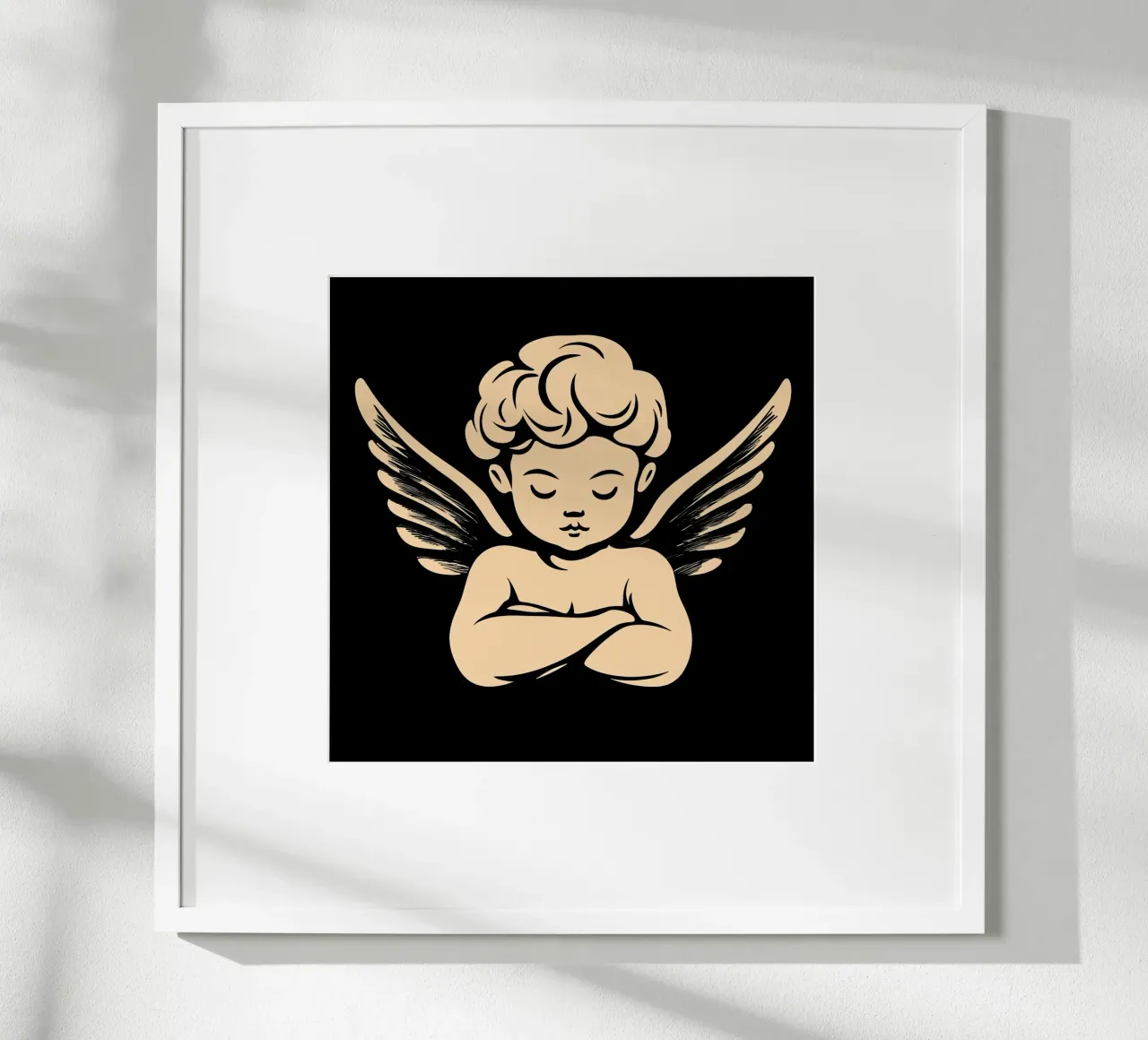 Putto | Il piccolo angelo veglia su di te poster da Autofocus