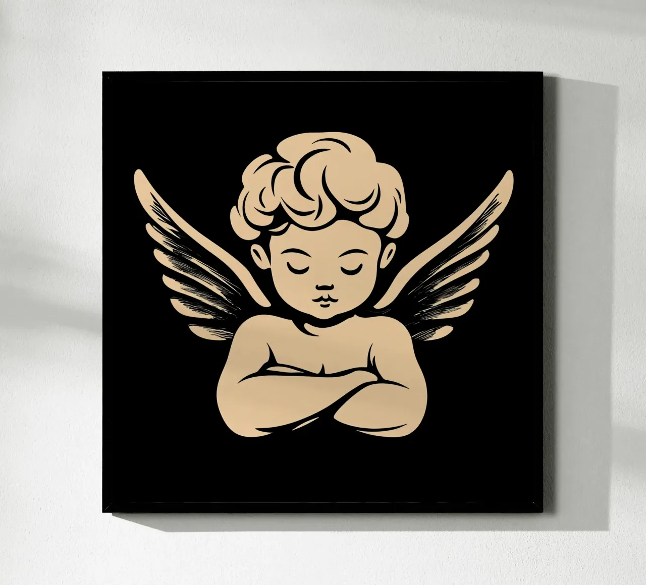 Putto | Il piccolo angelo veglia su di te poster da Autofocus