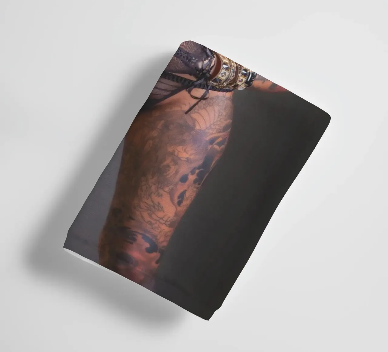 Samurai dipinto asciugamano da bagno da Dave Hare Photography