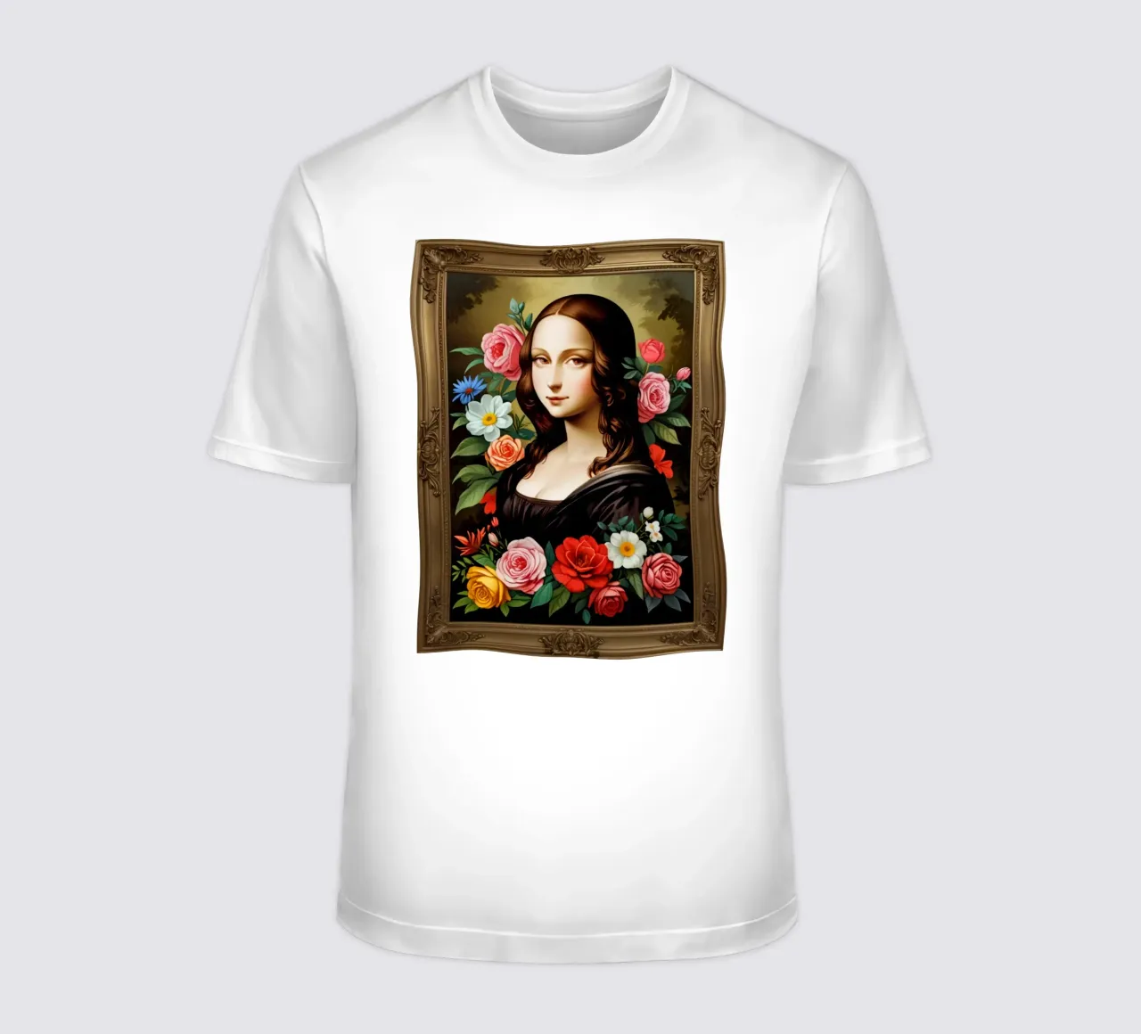Mona Lisa - The Blooming Enigma t-shirt da NEKKI