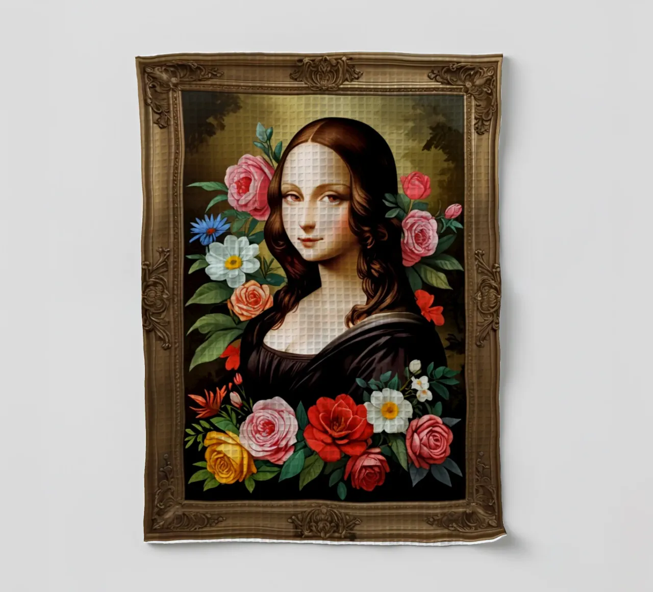 Mona Lisa - The Blooming Enigma canovaccio da cucina da NEKKI