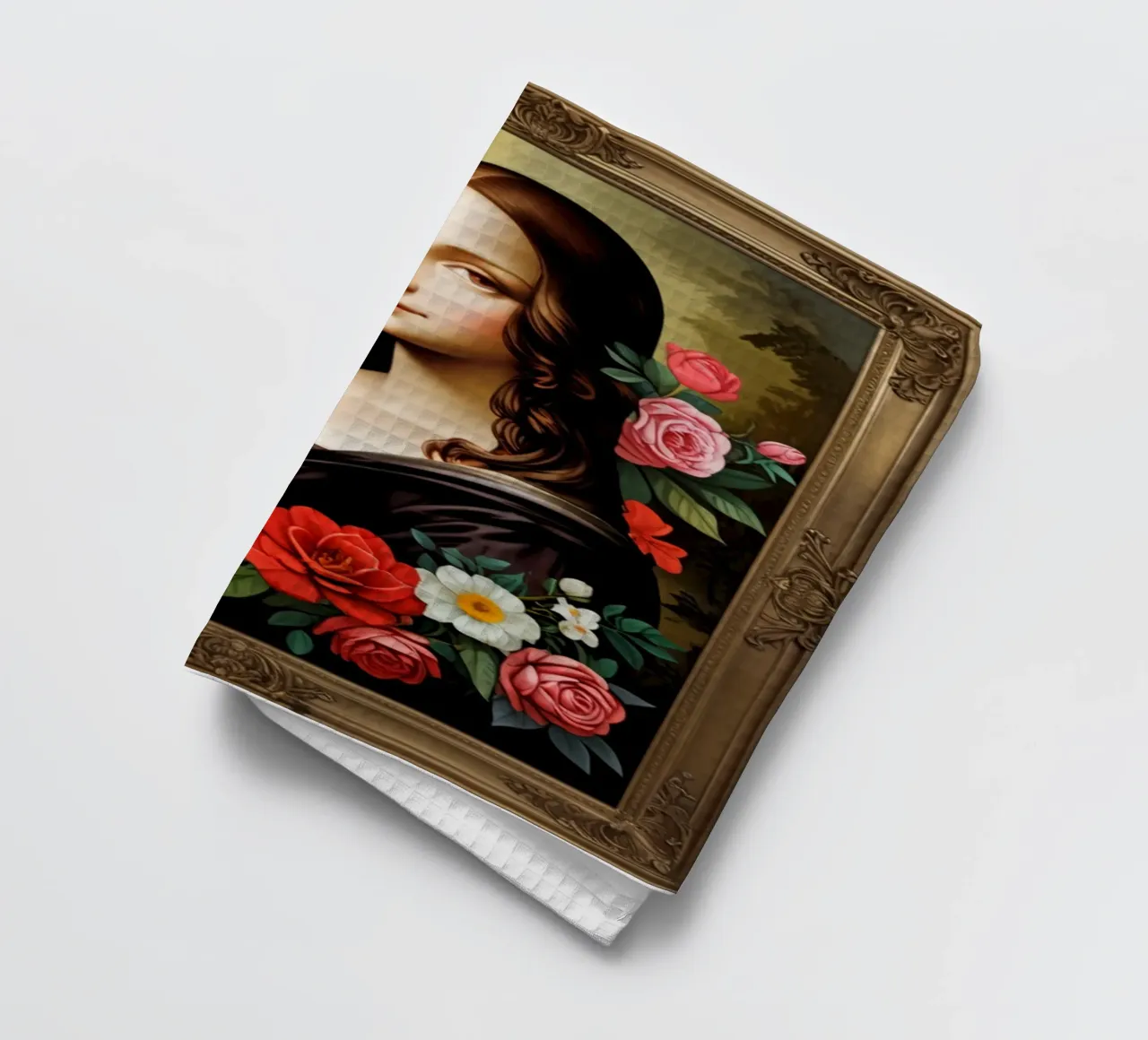 Mona Lisa - The Blooming Enigma canovaccio da cucina da NEKKI