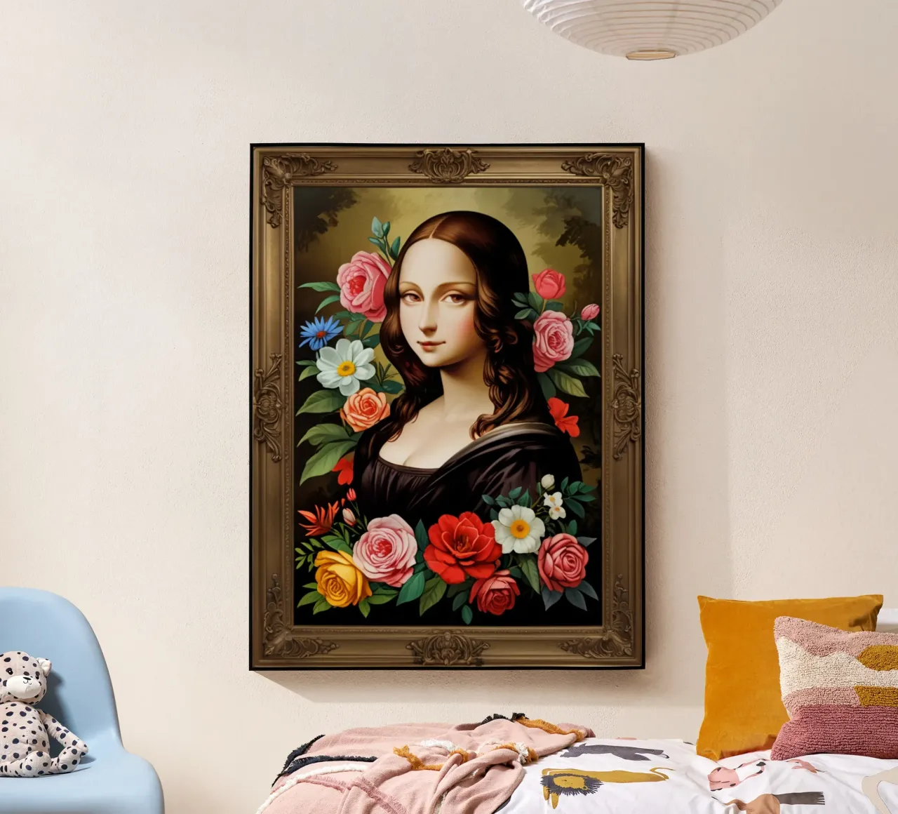 Mona Lisa - The Blooming Enigma plexiglass da NEKKI