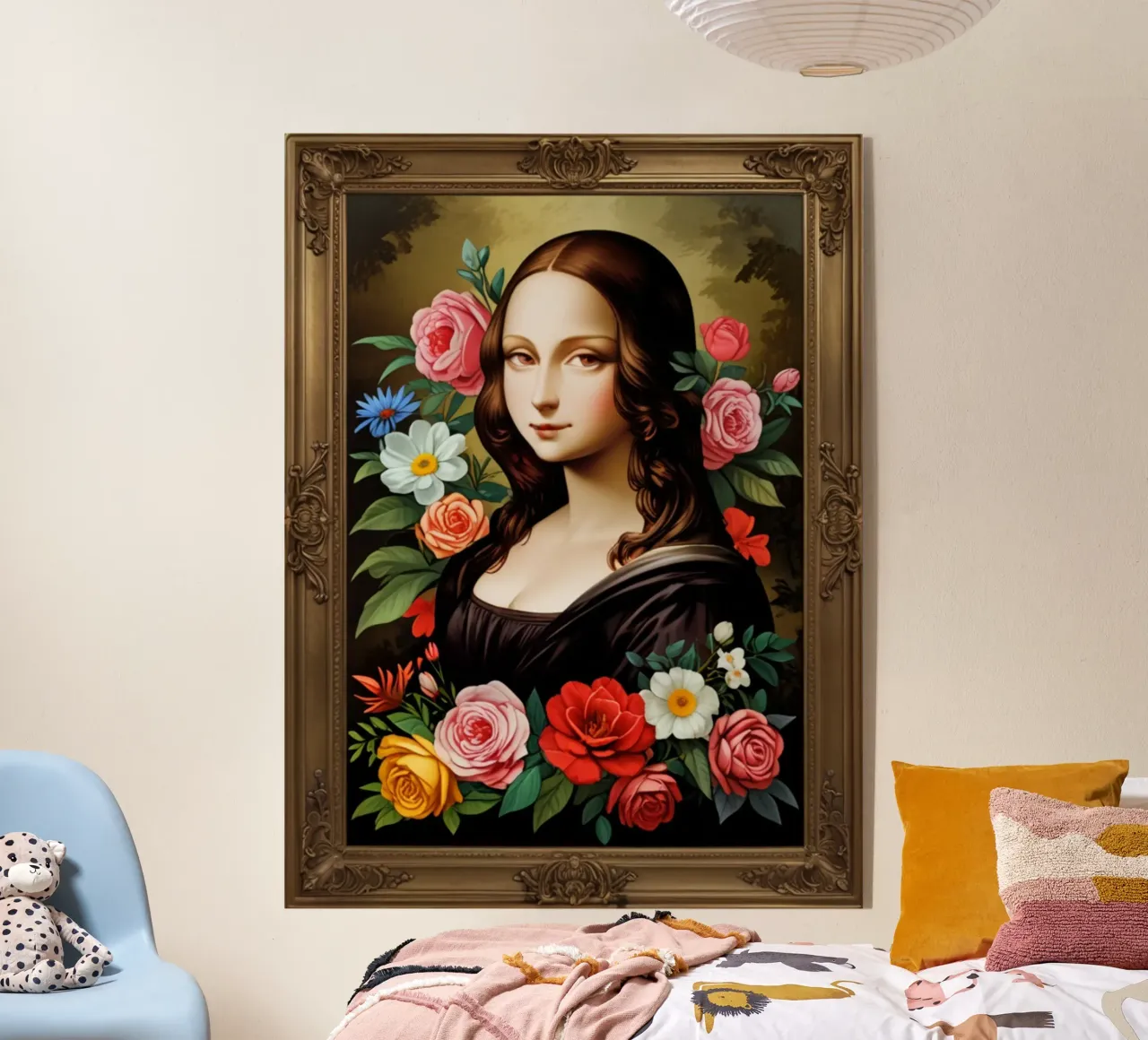 Mona Lisa - The Blooming Enigma plexiglass da NEKKI