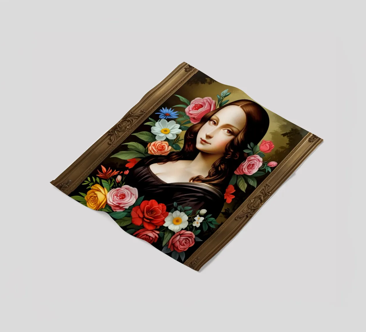 Mona Lisa - The Blooming Enigma coperta in pile da NEKKI