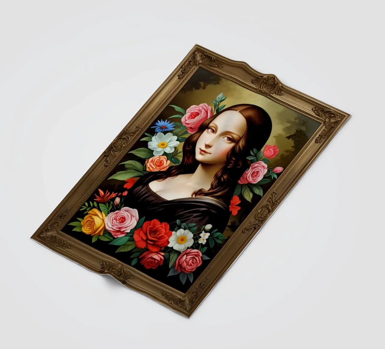 Mona Lisa - The Blooming Enigma coperta in pile da NEKKI