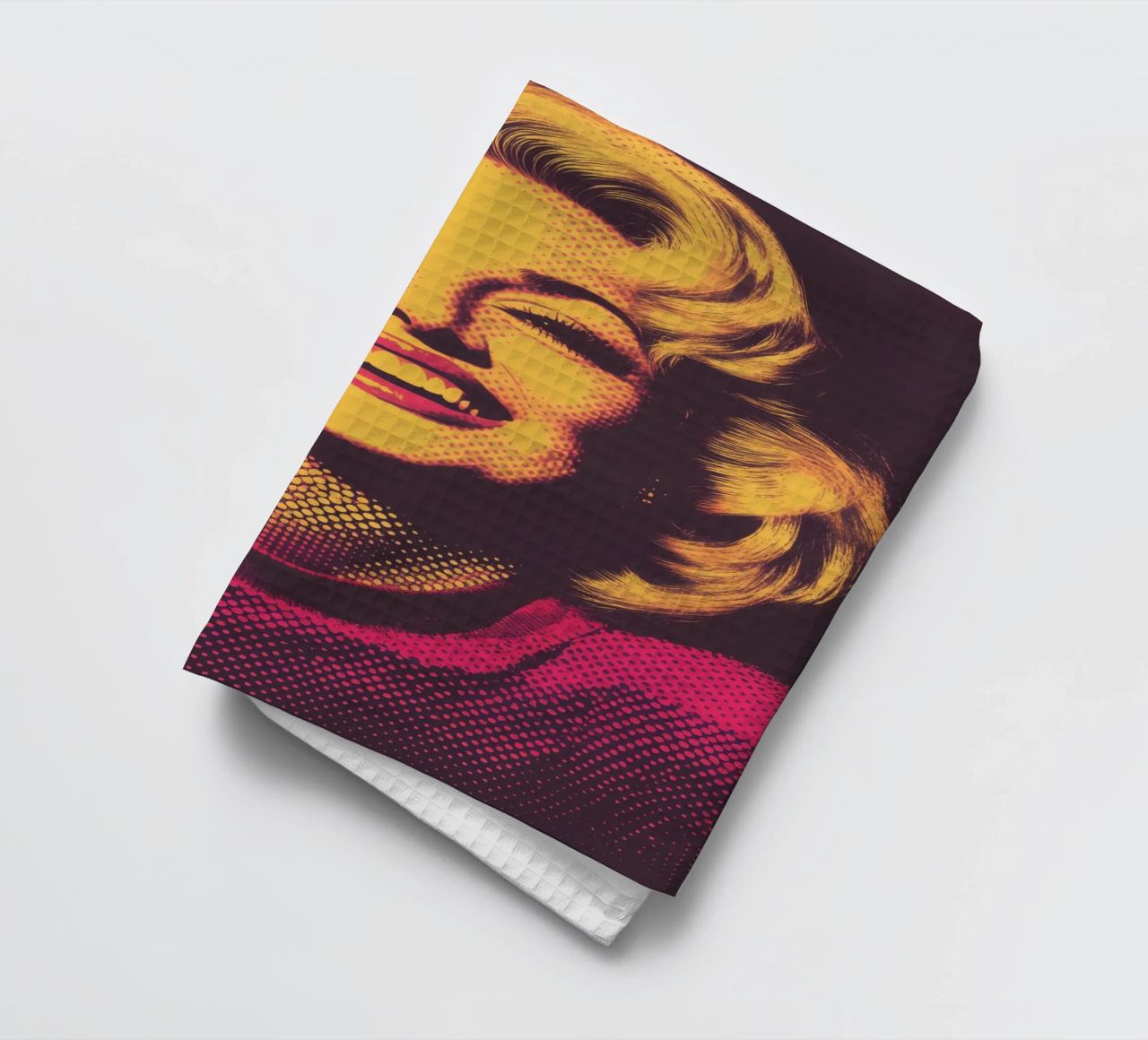 Marilyn Monroe | Impression rétro vintage nostalgique en demi-teinte torchon de Autofocus