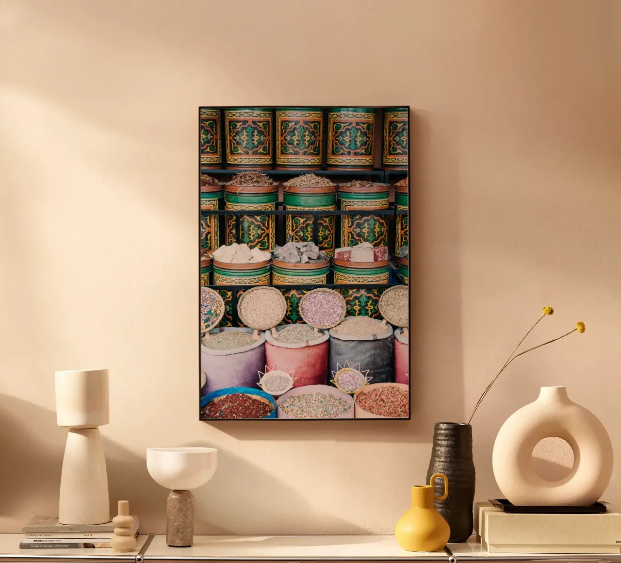 Spices in Marrakech plexiglass da patiphotography