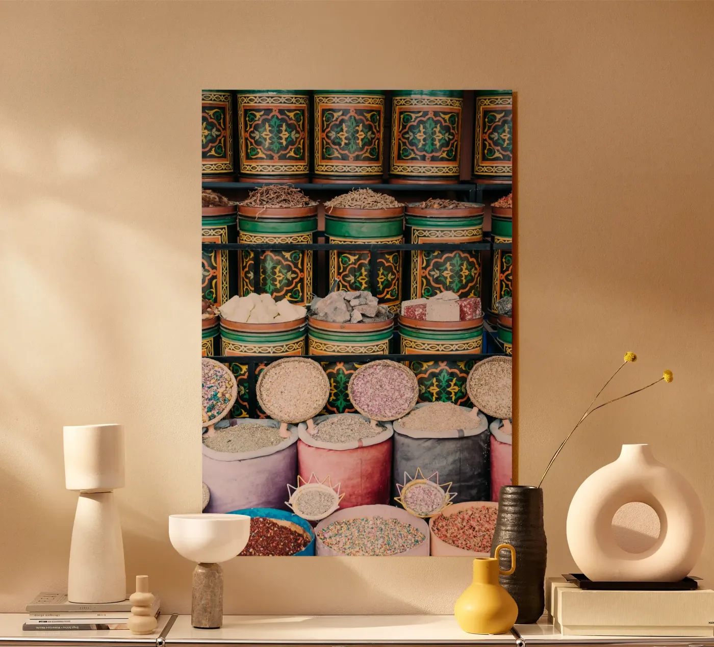 Spices in Marrakech plexiglass da patiphotography