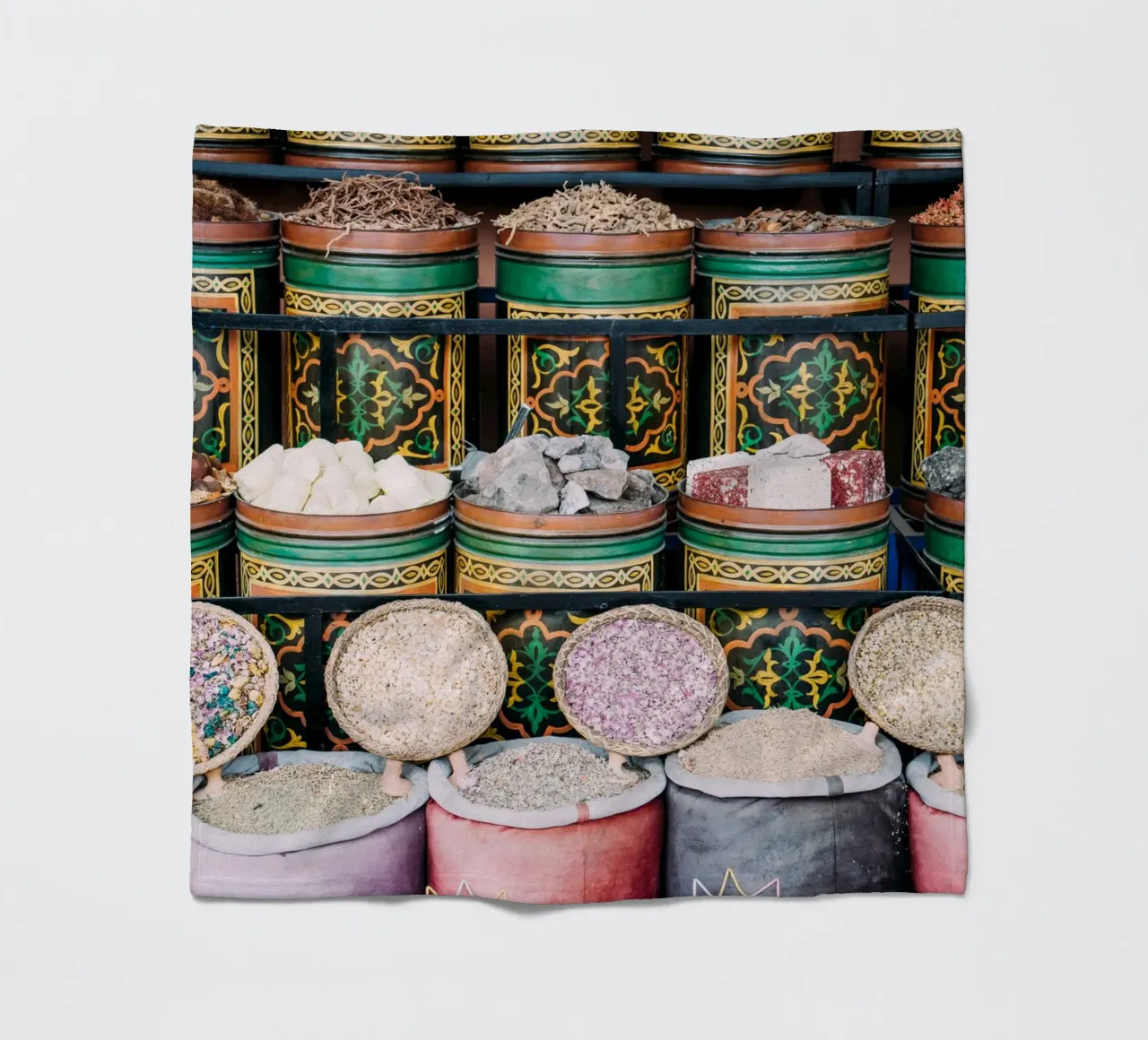 Spices in Marrakech coperta in pile da patiphotography