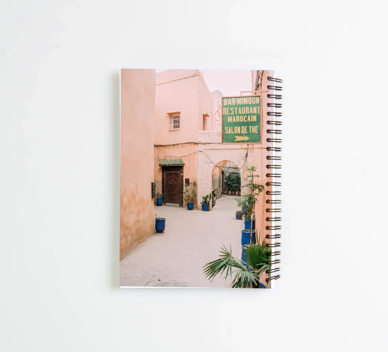 Marrakech Souks spiral notebook by patiphotography