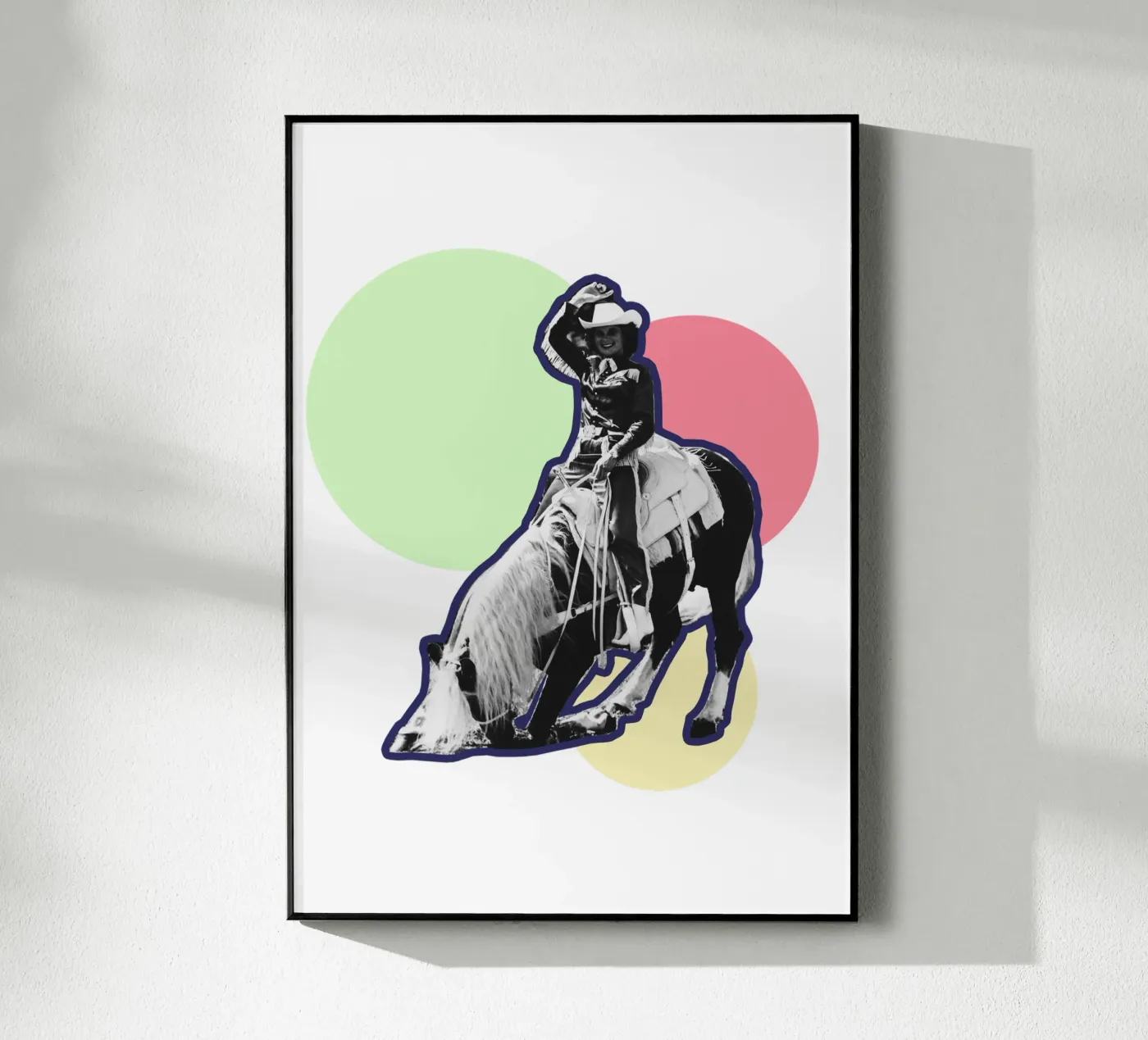 Western Riding Woman plexiglass da IndigoBird