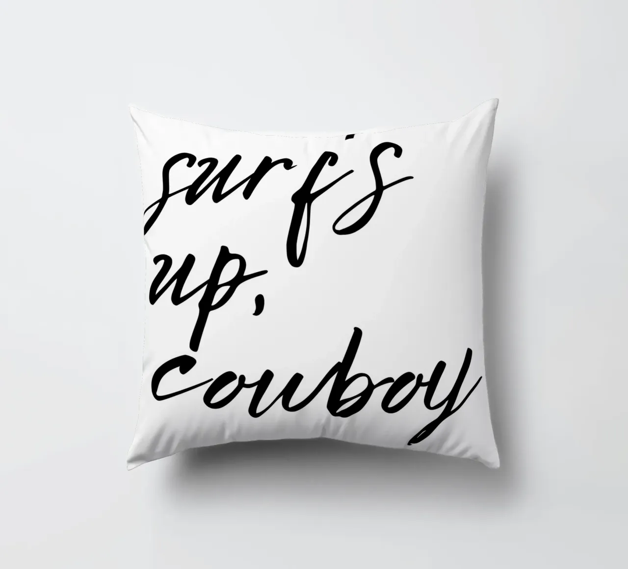 surf's up, cowboy cuscino da ramosashop