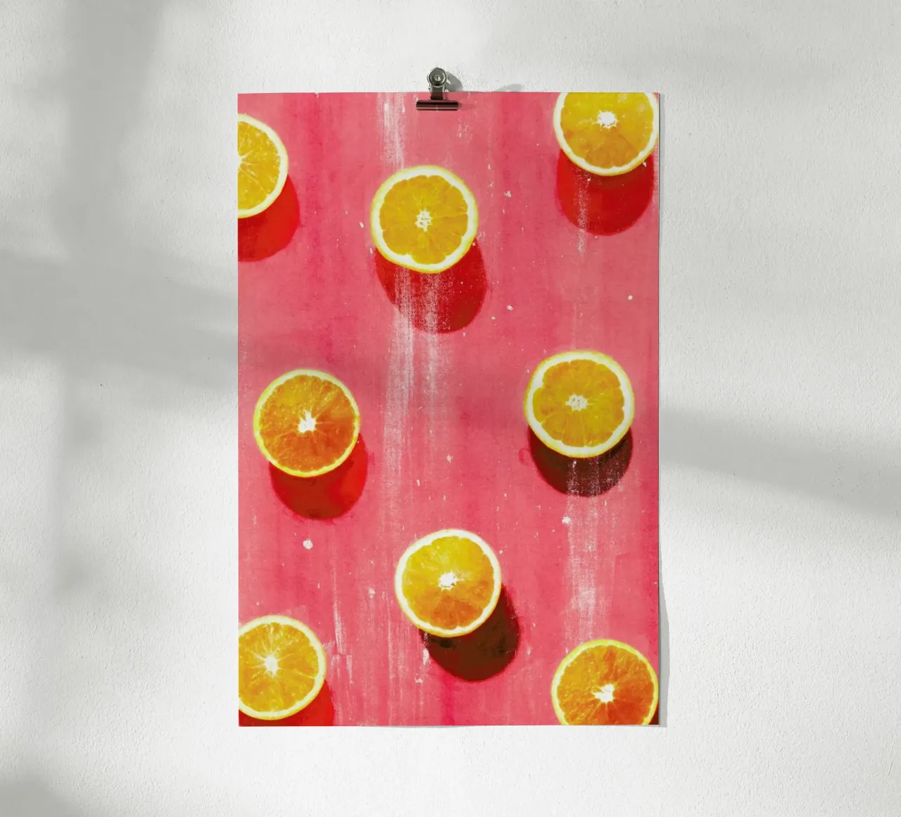 Fruit 5 poster con telaio in legno da STUDIO LEEMO