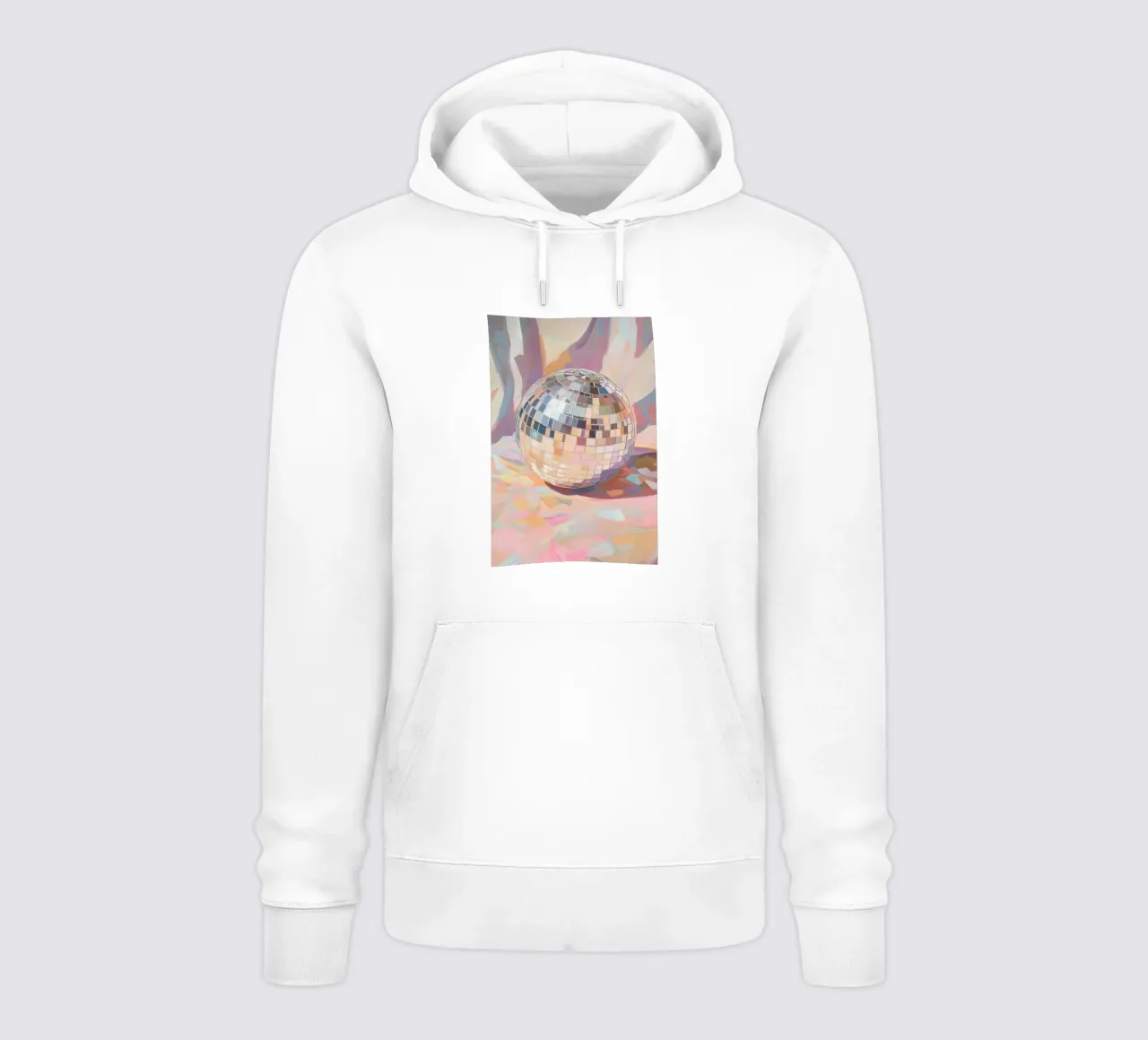Pintura de bolas de discoteca sudadera con capucha de Melloi Art Print