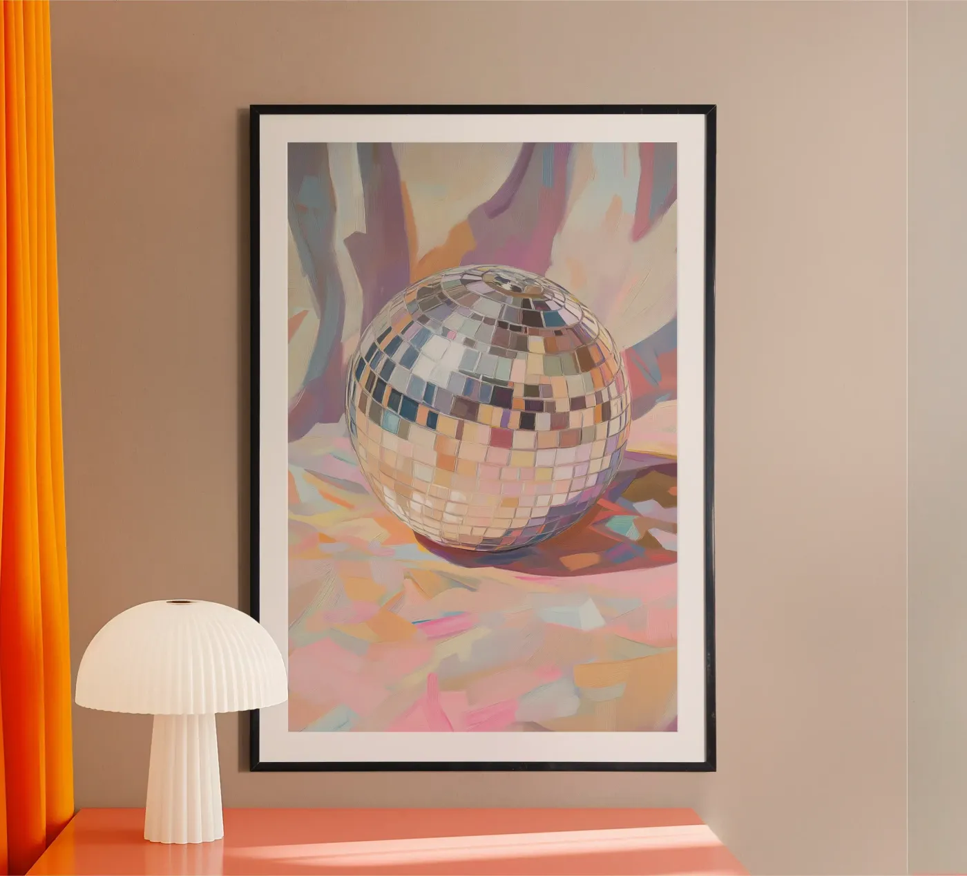 Disco Ball poster da Melloi Art Print