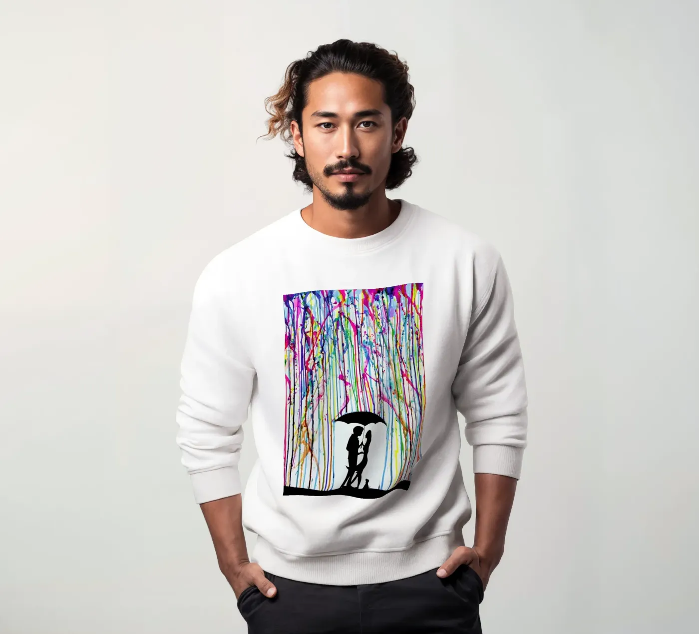 Two Step sweatshirt by Marc Allante