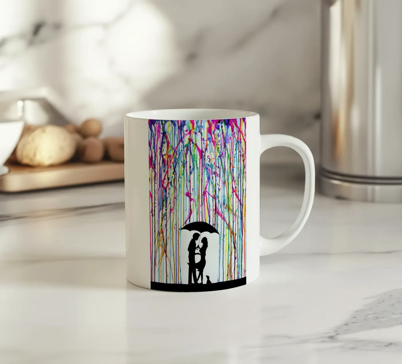 Two Step ceramic mug by Marc Allante