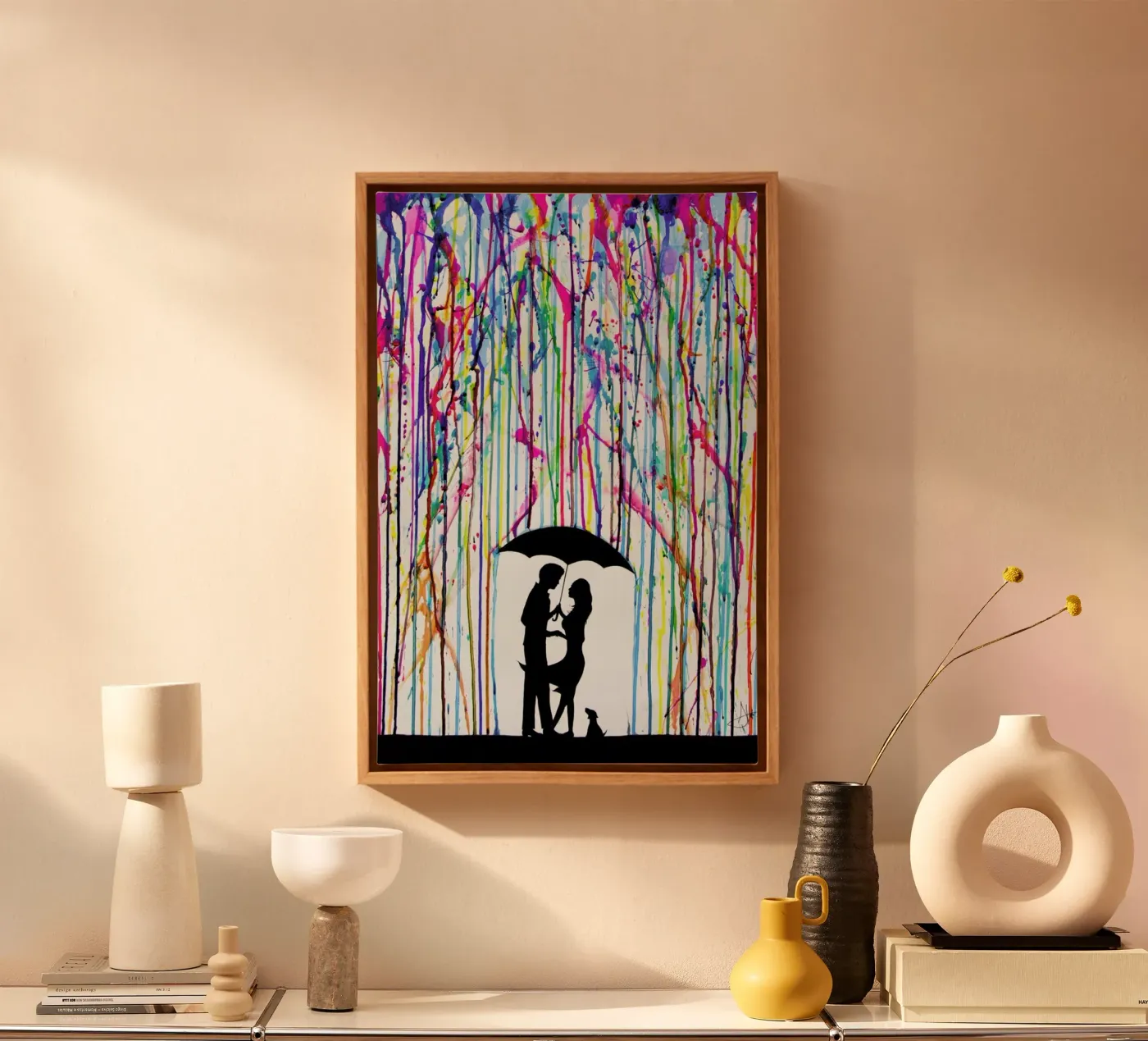 Two Step canvas by Marc Allante