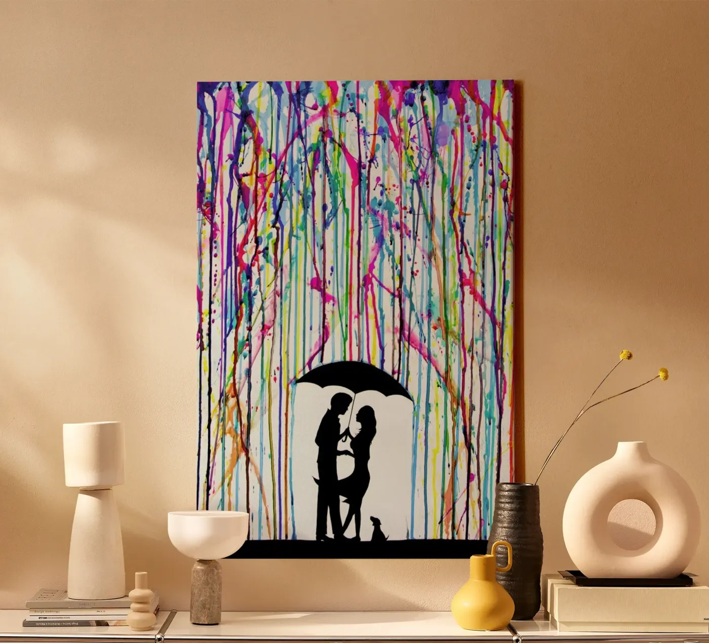 Two Step canvas by Marc Allante