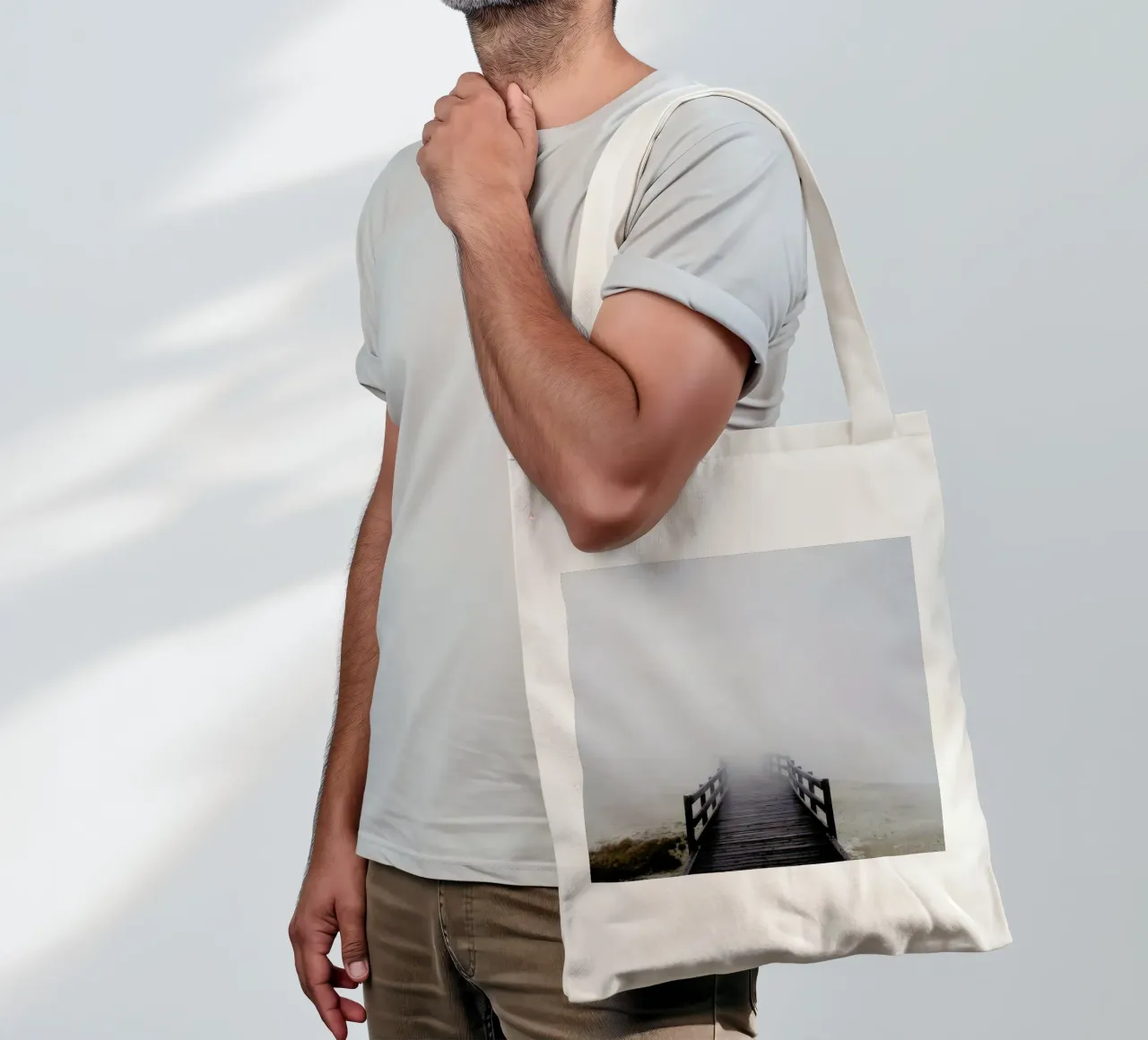 Geyser Steamway borsa in juta da Kevin Russ