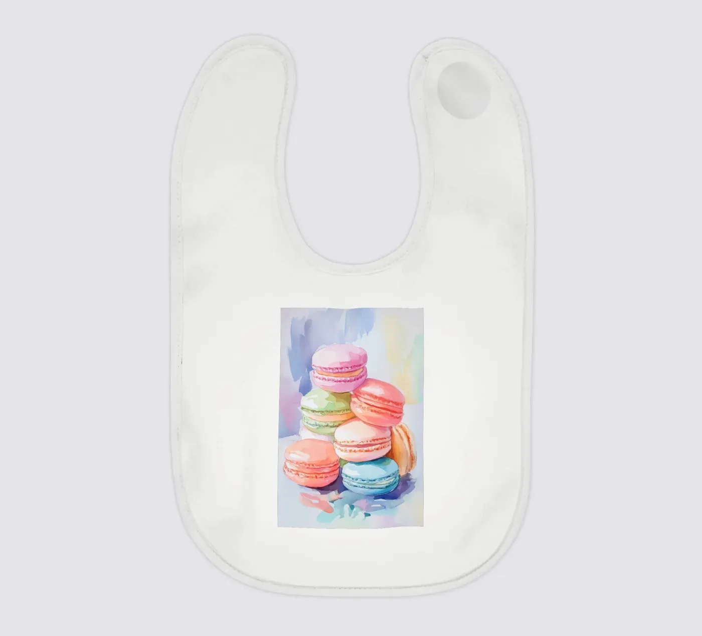 Colorful Macarons bavoir de Melloi Art Print