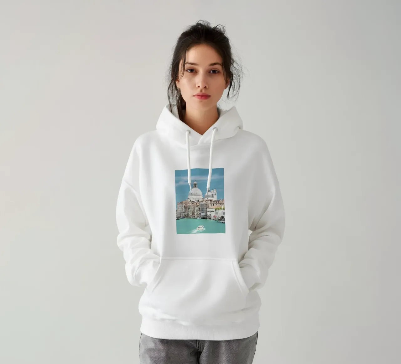 Venice Italy print, italian wall art, la dolce vita hoodie by TheTravelClub