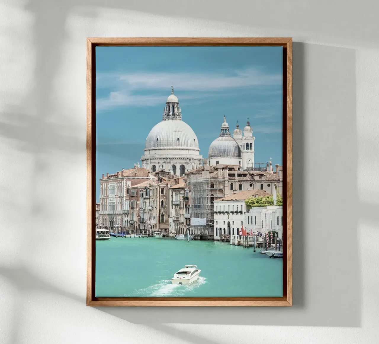 Venedig Italien Druck, italienische Wandkunst, la dolce vita Leinwand von TheTravelClub