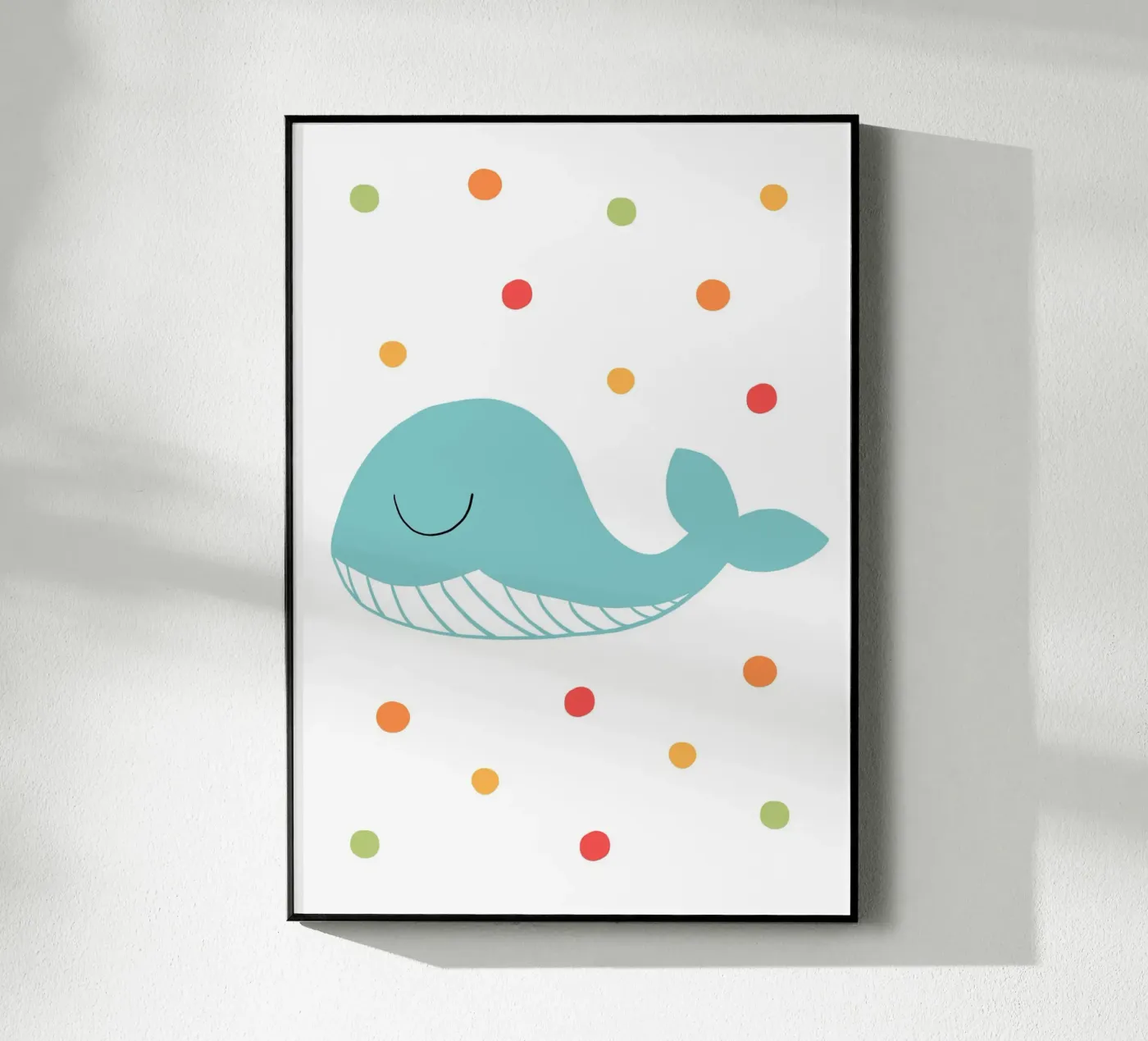 Wal mit Punkten acryl van BAINAI KIDS