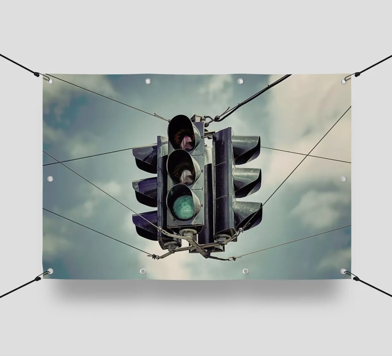 Green telo in pvc da Michael Belhadi
