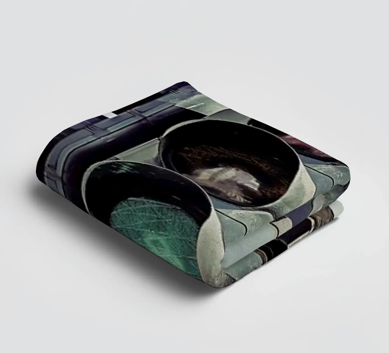 Green towel by Michael Belhadi