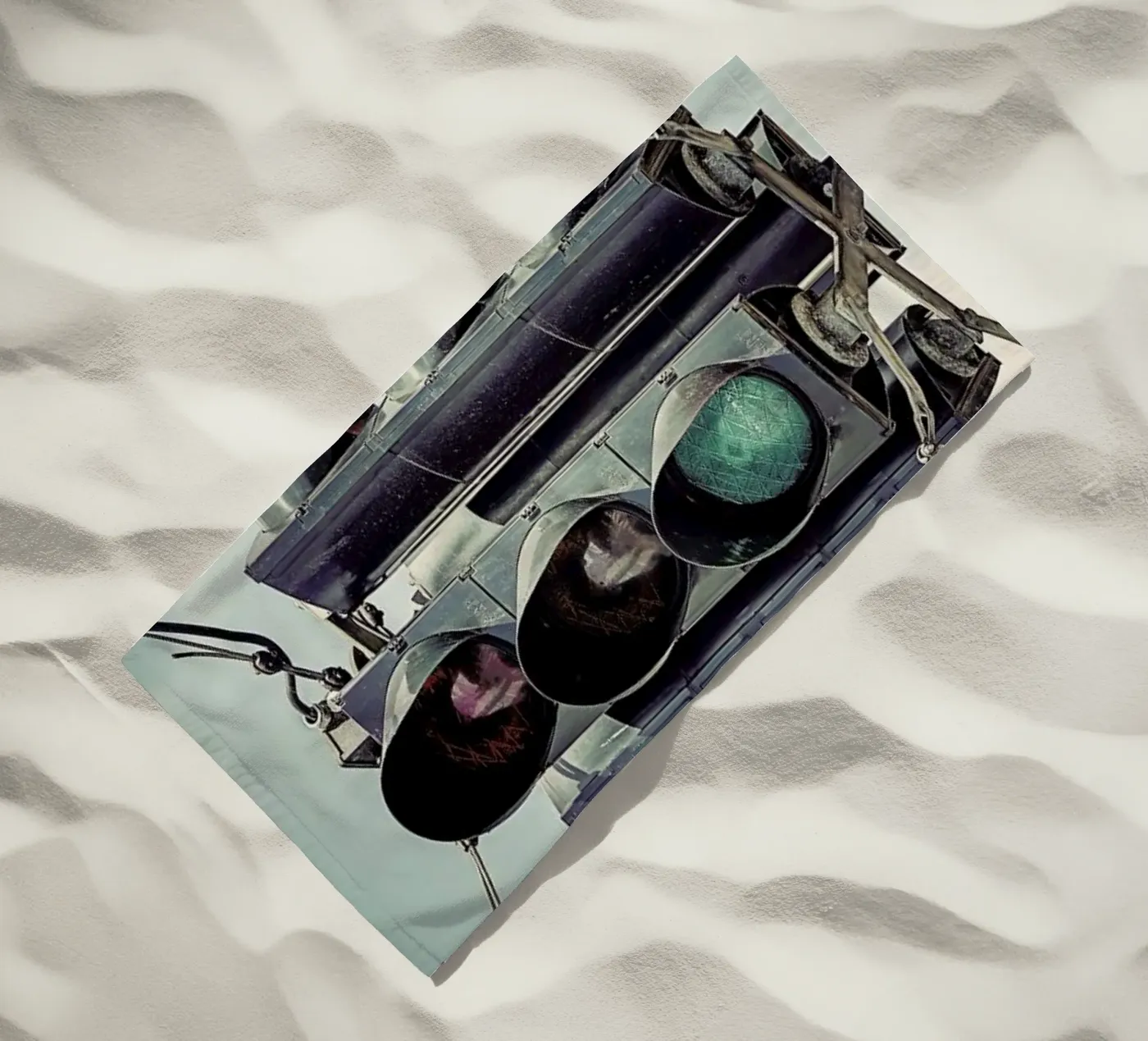 Green strandhanddoek van Michael Belhadi