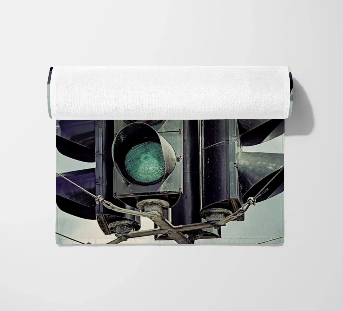 Green strandhanddoek van Michael Belhadi