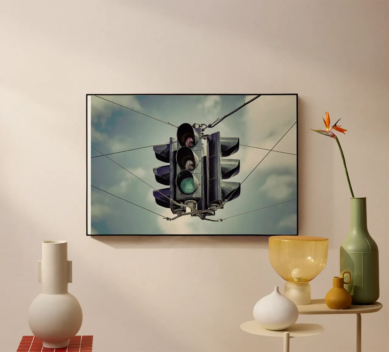 Green acrylic glass by Michael Belhadi