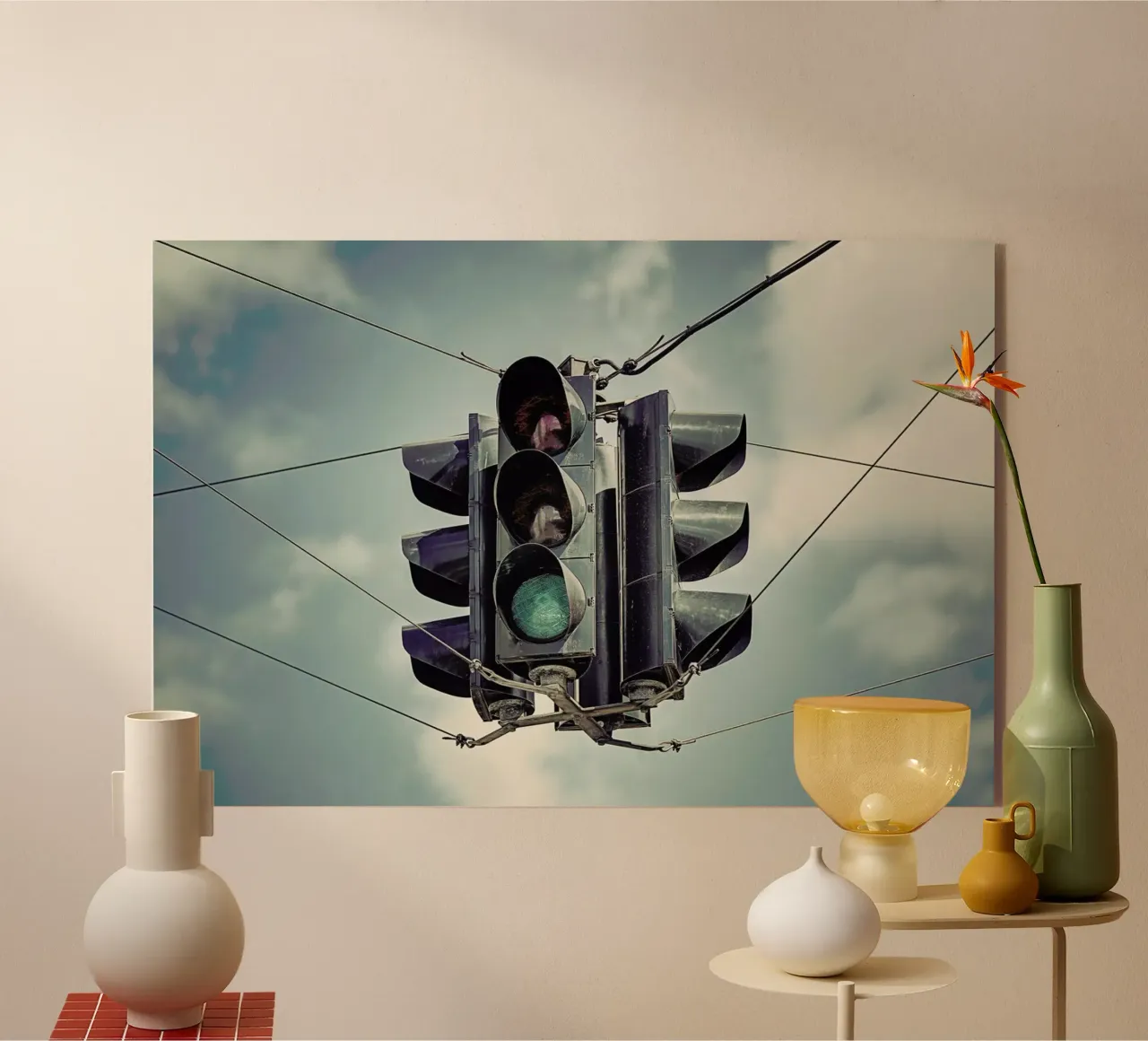 Green acrylic glass by Michael Belhadi