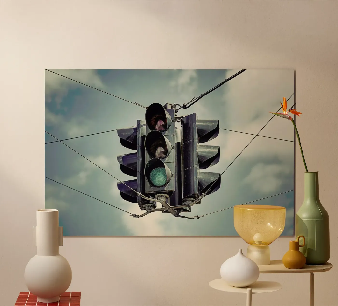 Green Poster von Michael Belhadi