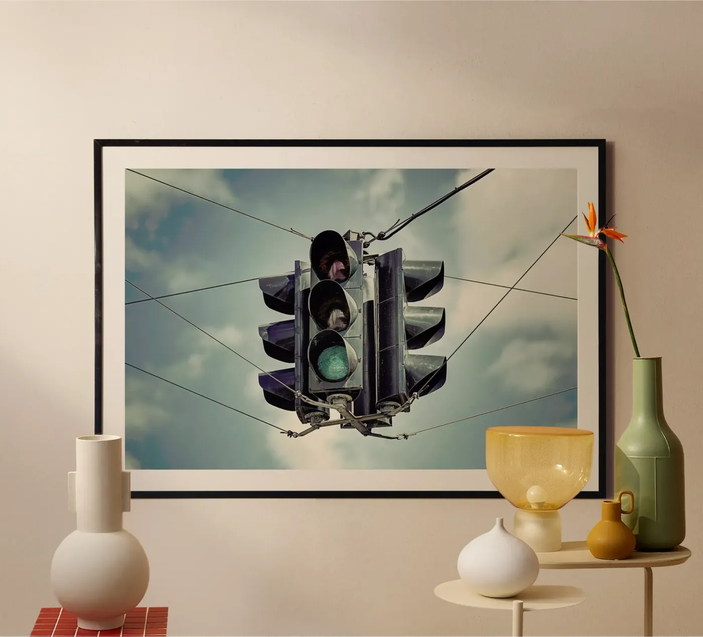 Green Poster von Michael Belhadi