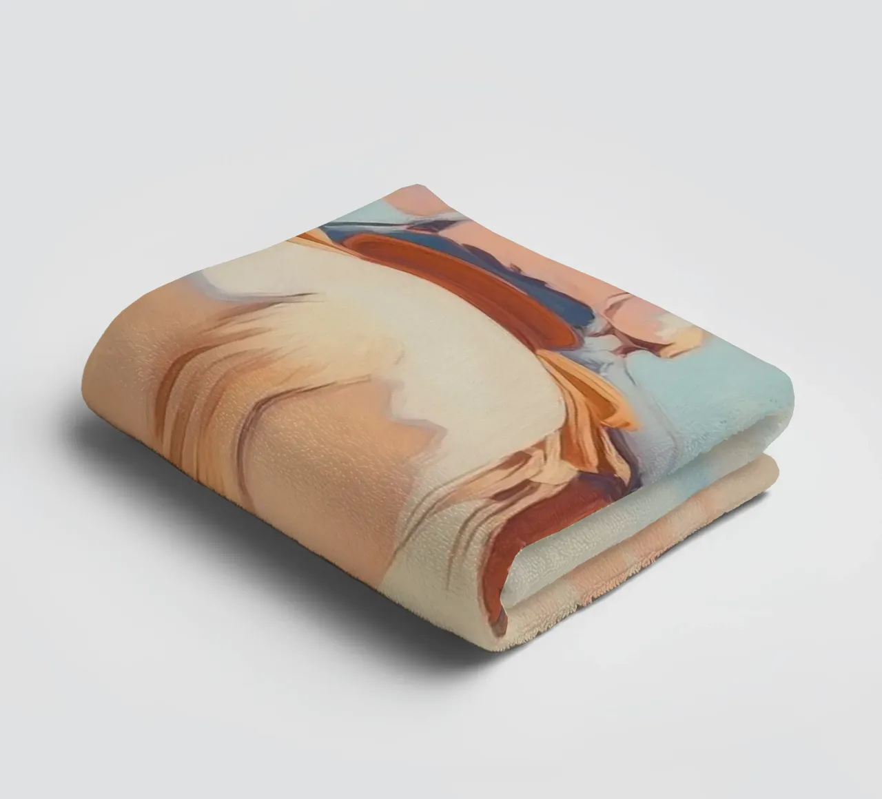 Cavalcata nel deserto occidentale asciugamano da bagno da Melloi Art Print