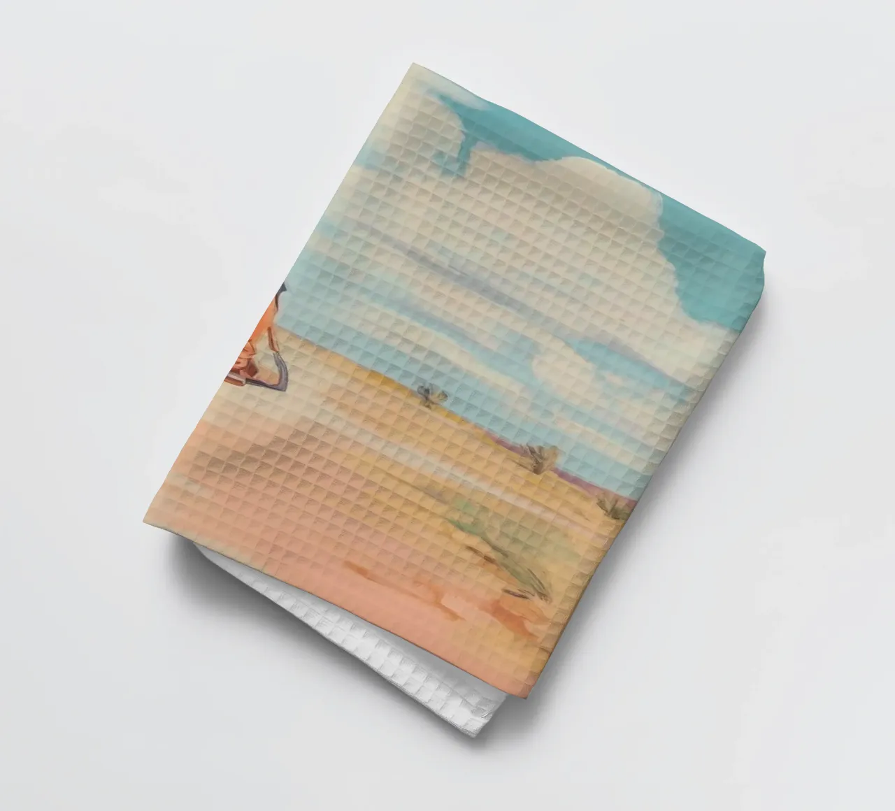 Cavalcata nel deserto occidentale canovaccio da cucina da Melloi Art Print
