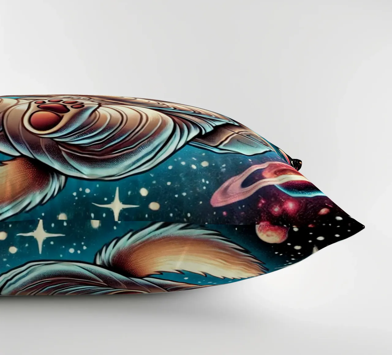 Avventura del cucciolo cosmico cuscino da FluffyToons