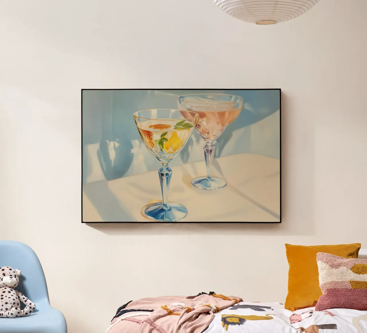 Due cocktail plexiglass da Melloi Art Print