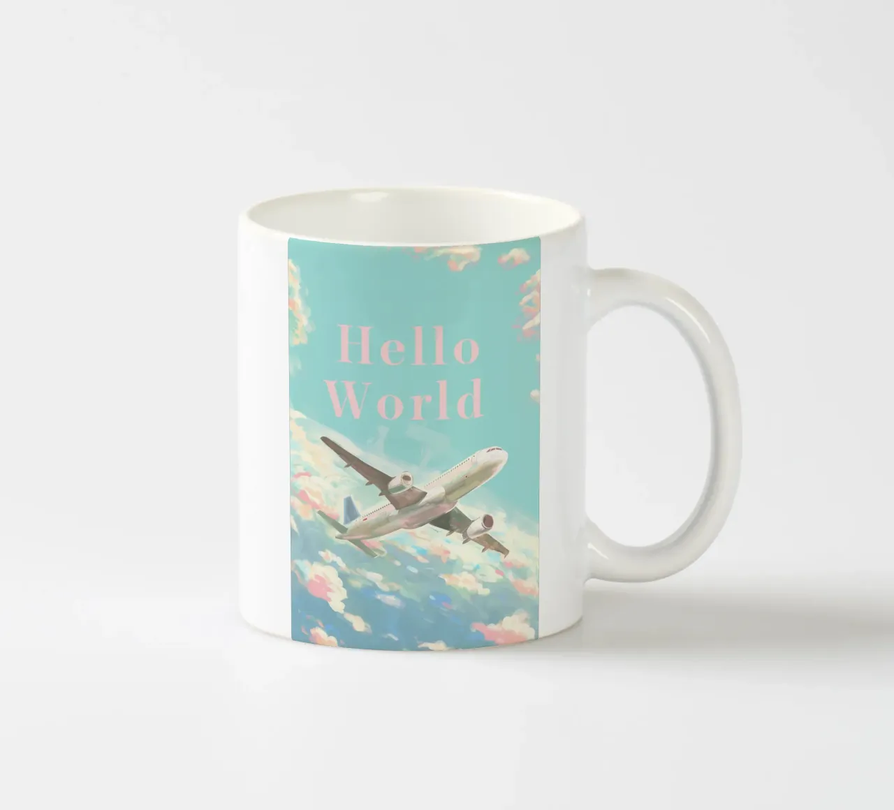 Ciao mondo, buone vacanze tazza in ceramica da Carinaprint