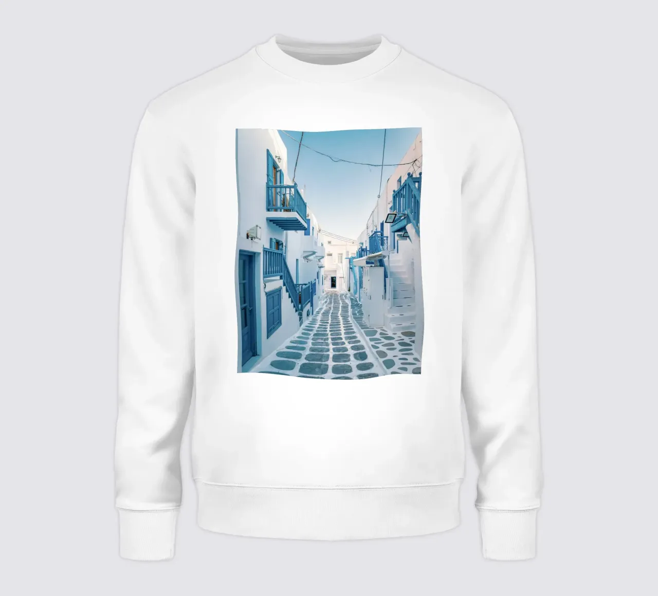 Milos Greece, Greek Wall Art, Travel Poster sweatshirt by TheTravelClub