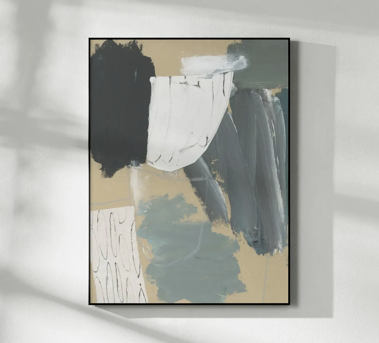 mixedmedia collage plexiglass da IRIS LEHNHARDT FINE ART