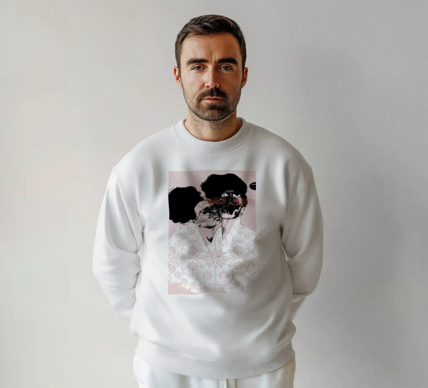 Splash sweatshirt van Agnes KR Patience