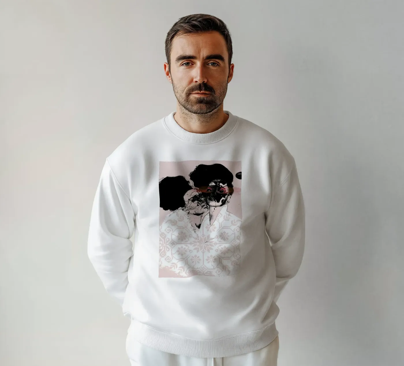 Splash sweatshirt van Agnes KR Patience