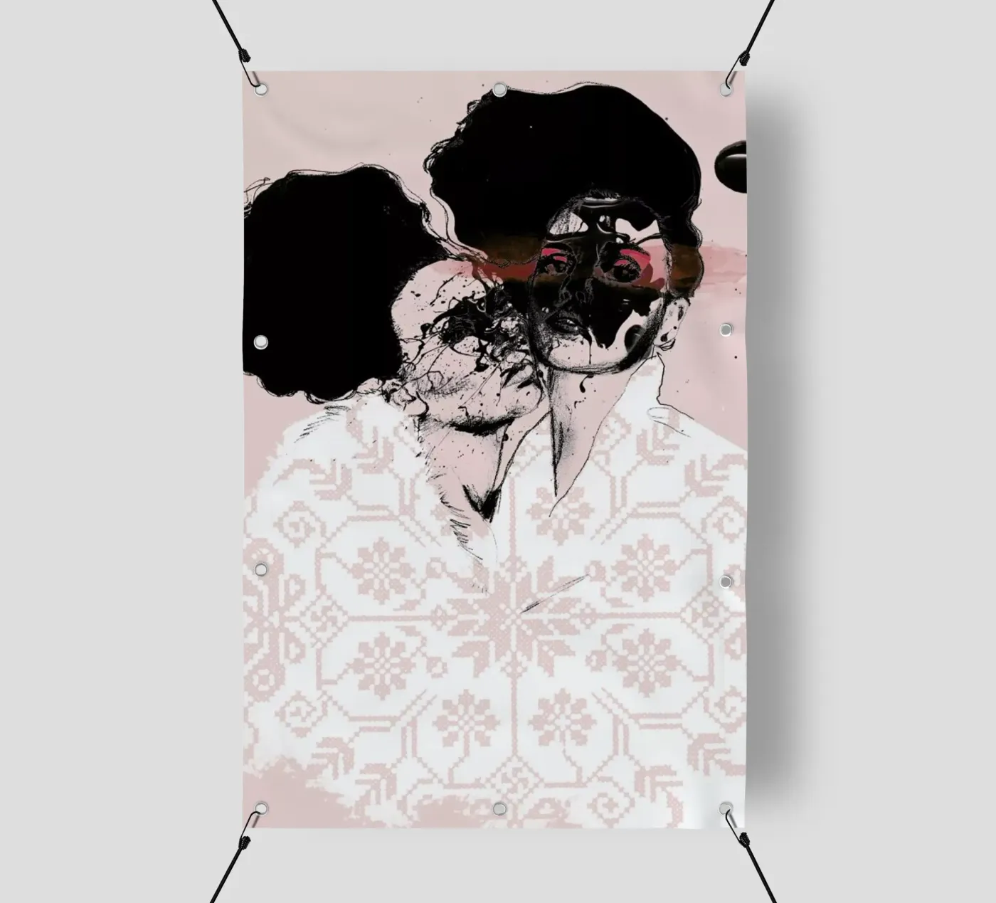 Splash PVC Plane von Agnes KR Patience